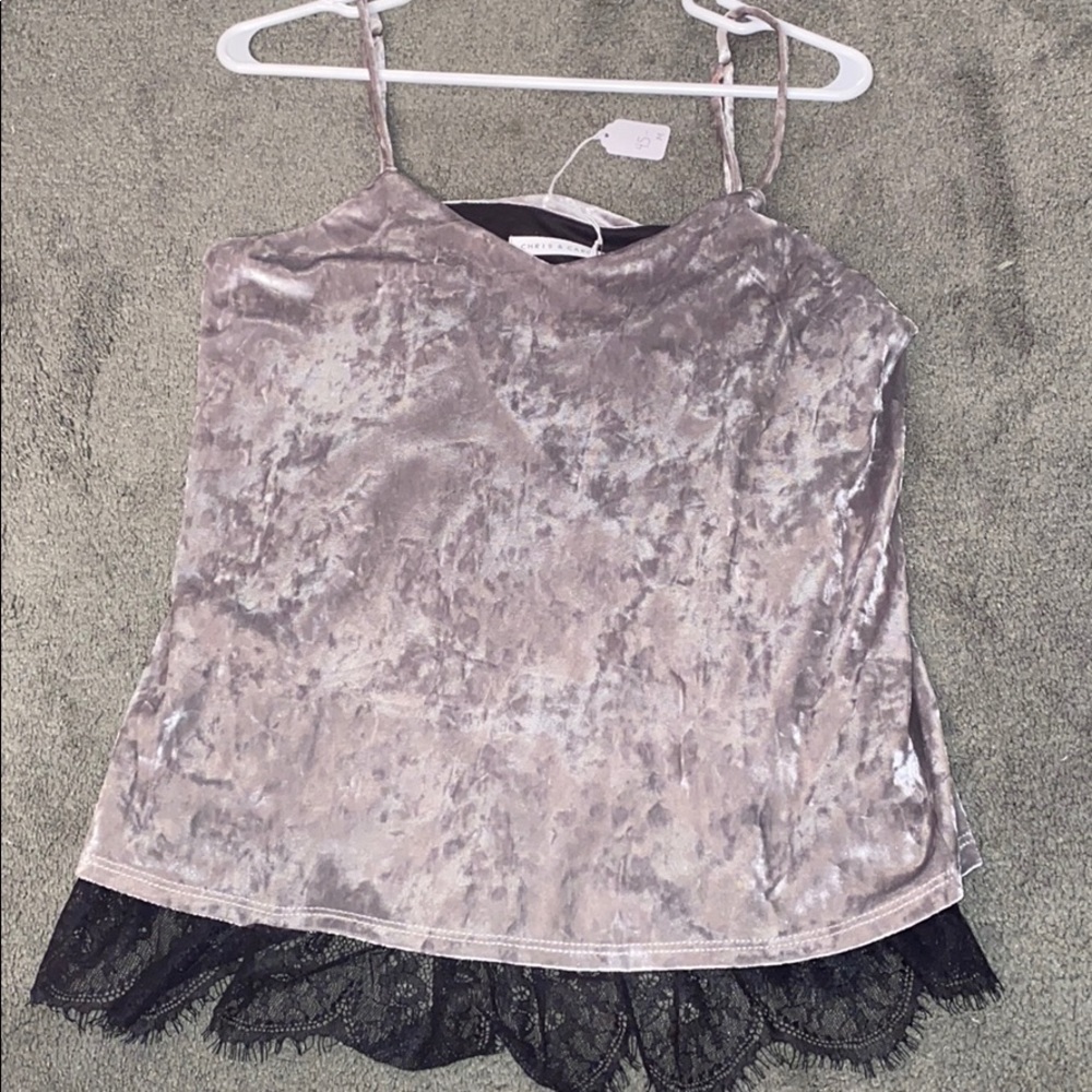 Velvet shirt